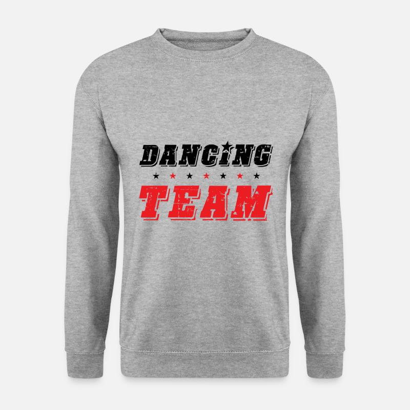 Dancing Team - Unisex Pullover - Weißgrau meliert