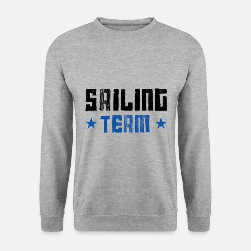 Sailing Team - Unisex Pullover - Weißgrau meliert