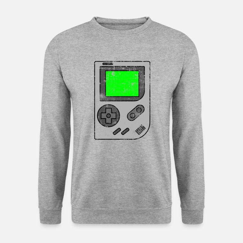 Gaming - Unisex Pullover - Weißgrau meliert