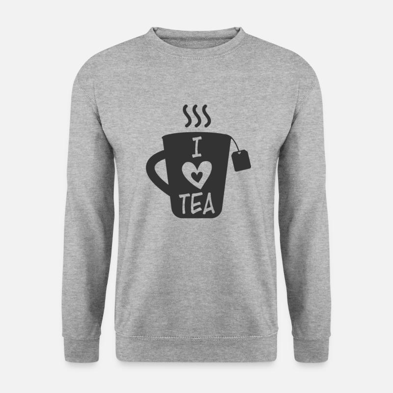 tea - Unisex Sweatshirt - salt & pepper
