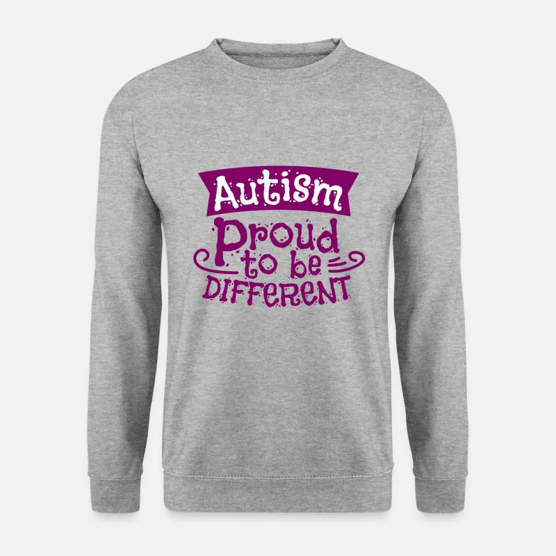 autism - Unisex Sweatshirt - salt & pepper