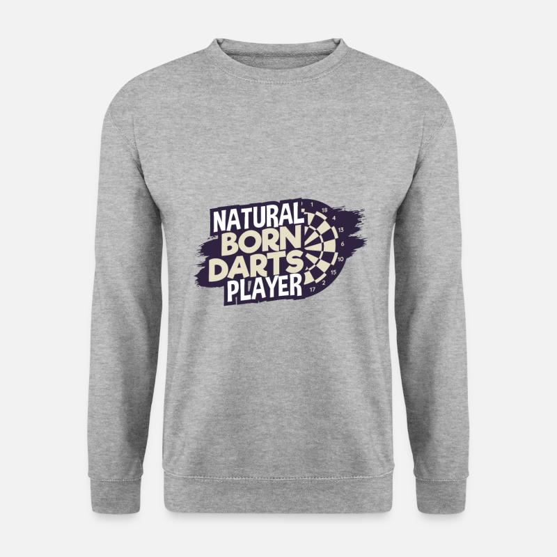 Darts darts - Unisex Sweatshirt - salt & pepper