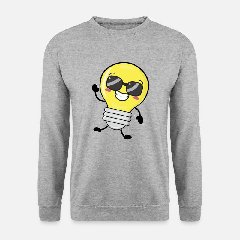 Lightbulb - Unisex Sweatshirt - salt & pepper