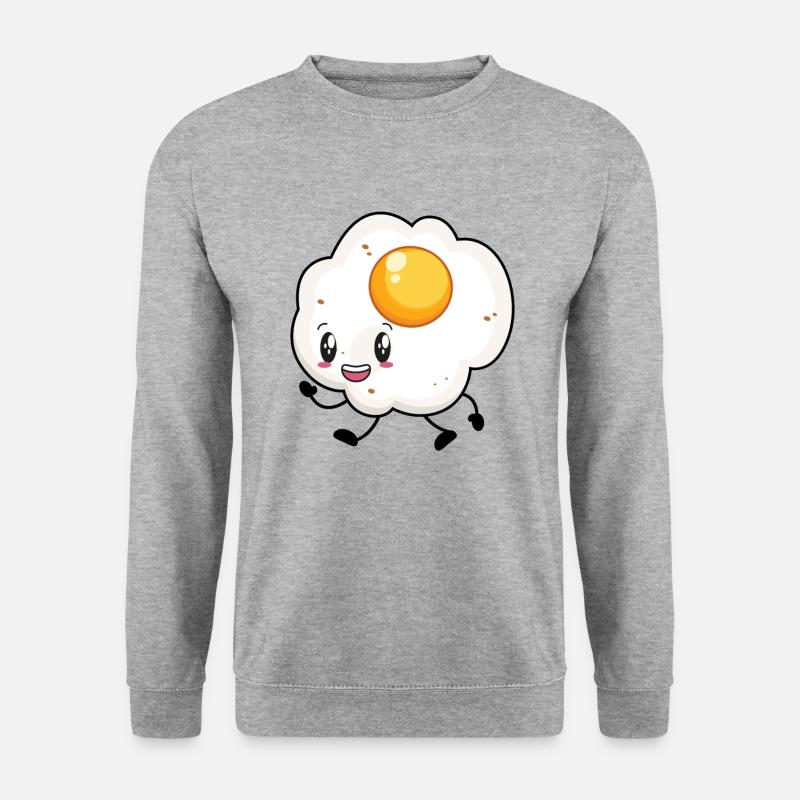 fried egg - Unisex Sweatshirt - salt & pepper