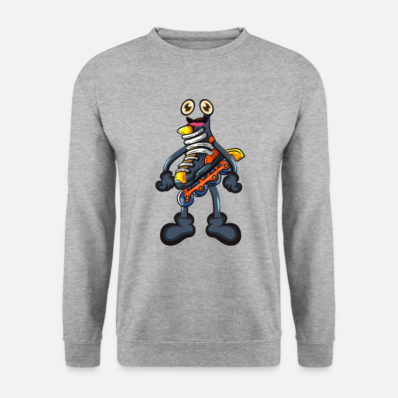 Inline Skating Inliner - Unisex Sweatshirt - salt & pepper
