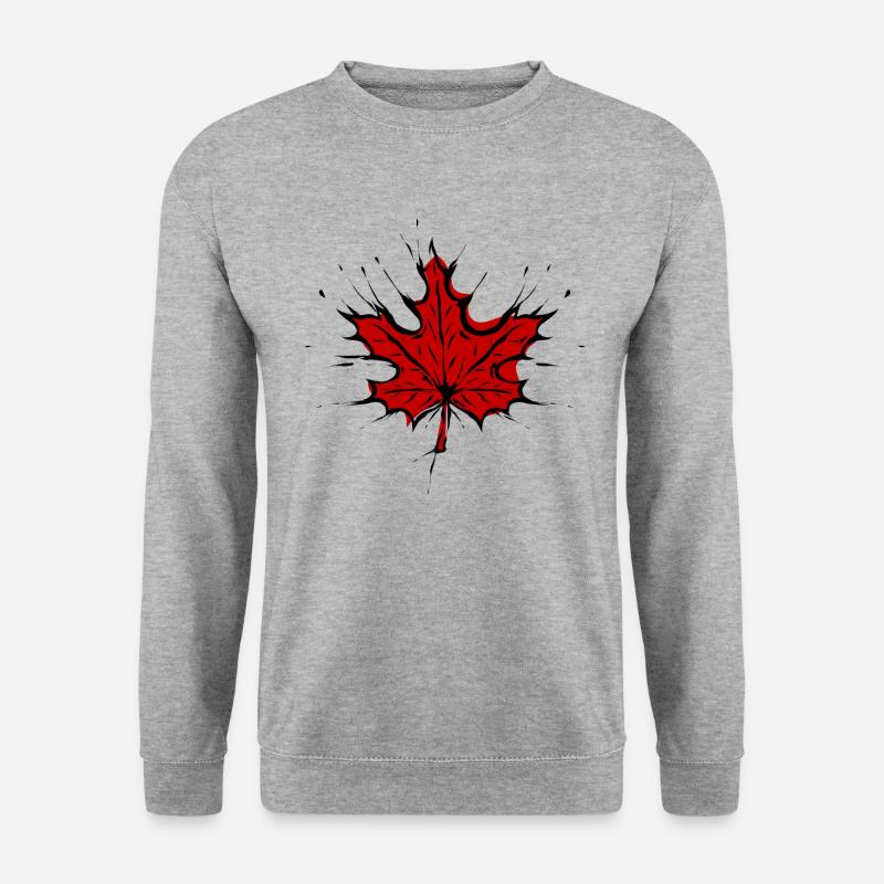 Maple Maple Leaf - Unisex Sweatshirt - salt & pepper
