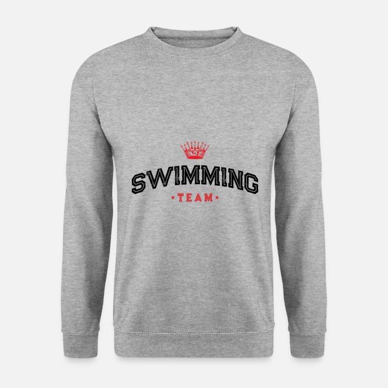 Swimming Team - Unisex Sweatshirt - salt & pepper