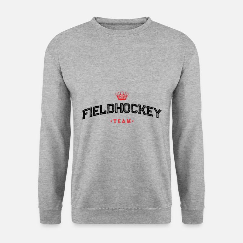 Fieldhockey Team - Unisex Pullover - Weißgrau meliert