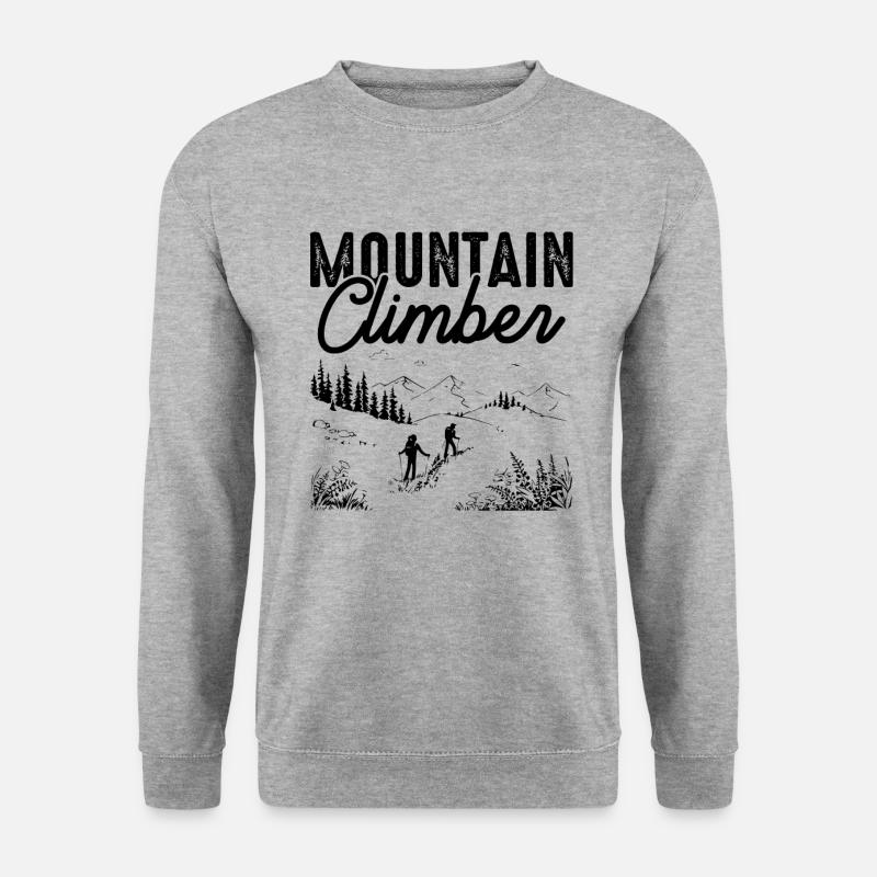 Mountain Climbers - Unisex Sweatshirt - salt & pepper