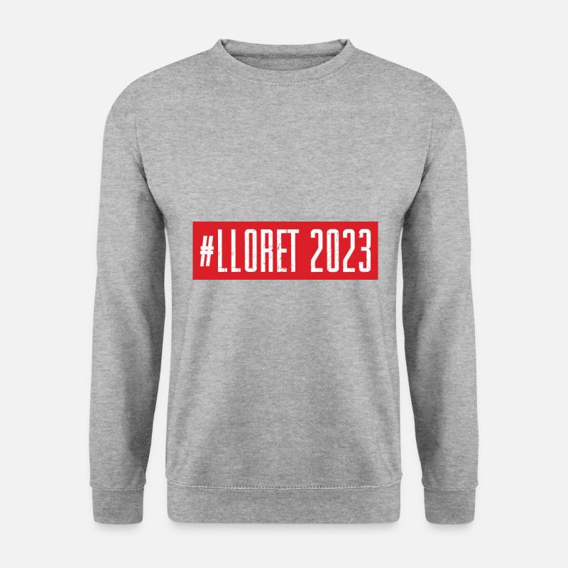 Lloret De Mar 2023 - Unisex Pullover - Weißgrau meliert
