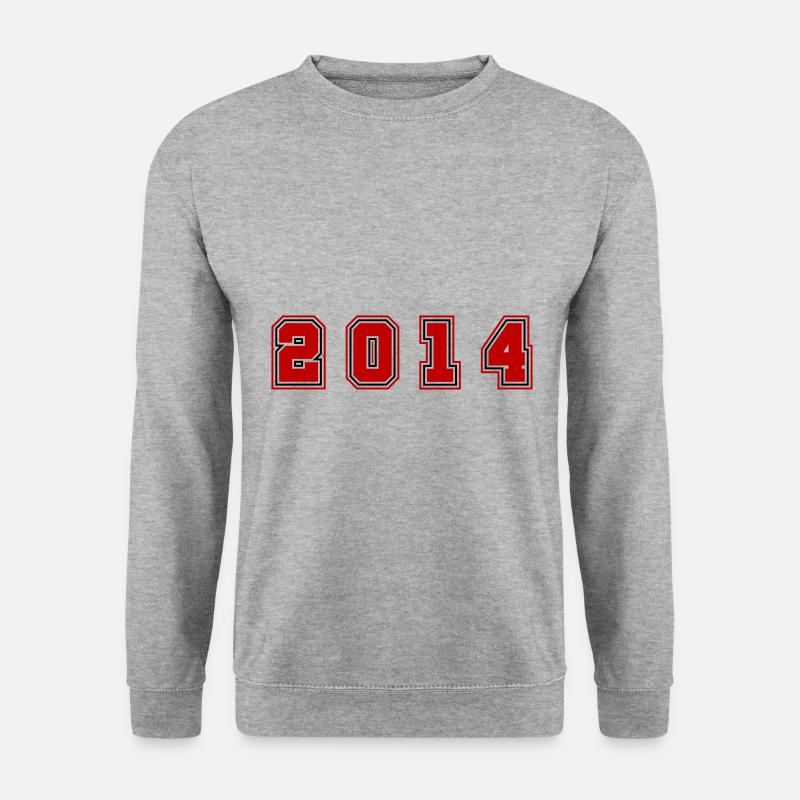 Numéro de l’année 2014 - Sweat-shirt Unisexe - gris chiné