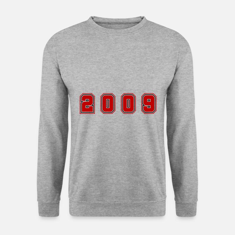 Numéro de l’année 2009 - Sweat-shirt Unisexe - gris chiné