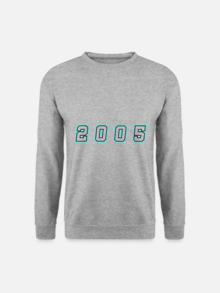 Numéro de l’année 2005 - Sweat-shirt Unisexe - gris chiné