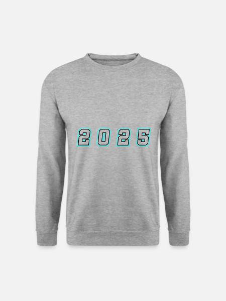 2025 Year Number - Unisex Sweatshirt - salt & pepper