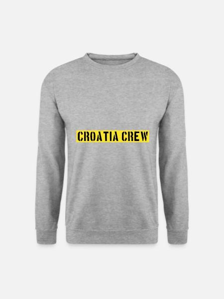 Croatia Crew - Unisex Sweatshirt - salt & pepper