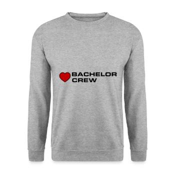 Équipage de célibataire - Sweat-shirt Unisexe - gris chiné - Devant - Alina (178cm) & Michal (187cm)