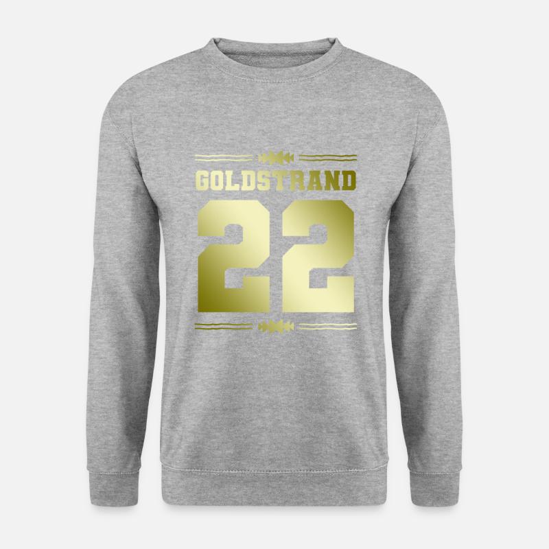 Goldstrand 22 - Unisex Pullover - Weißgrau meliert