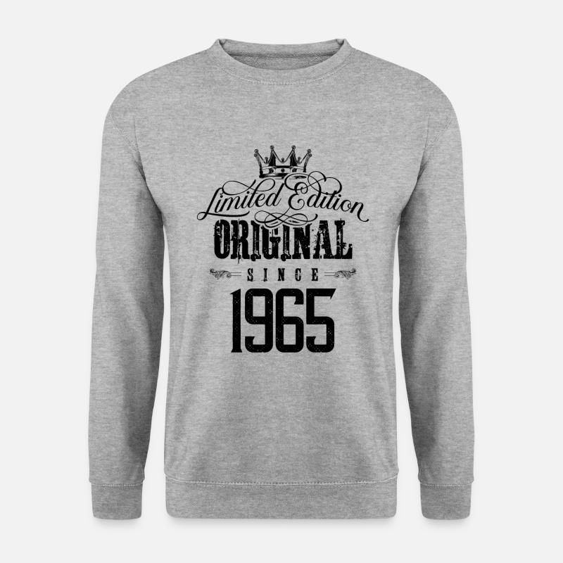 1965 limited edition - Unisex Pullover - Weißgrau meliert