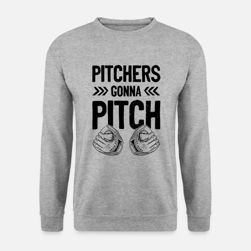 Baseball pitcher - Unisex Sweatshirt - salt & pepper