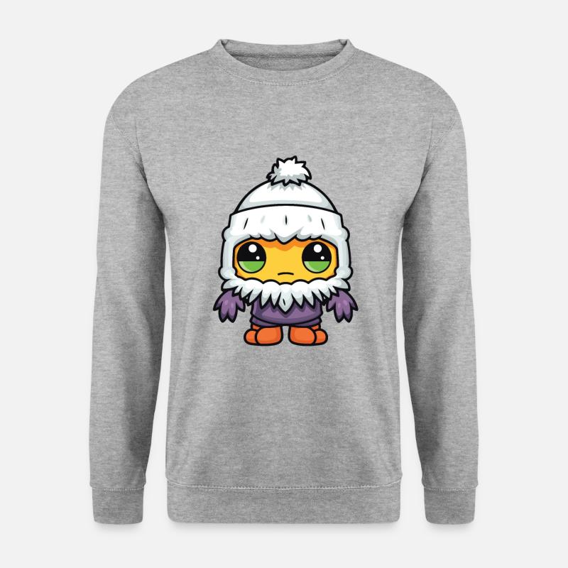 Cold Winter Comic Eskimo - Unisex Sweatshirt - salt & pepper