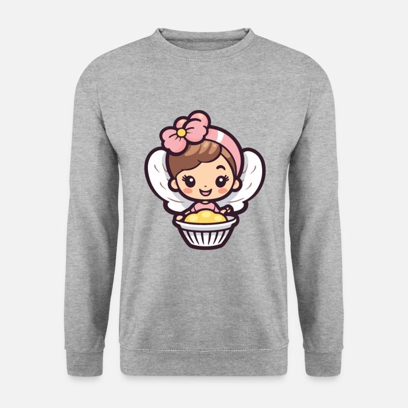 Fairy Baking Cake Comic - Unisex Sweatshirt - salt & pepper