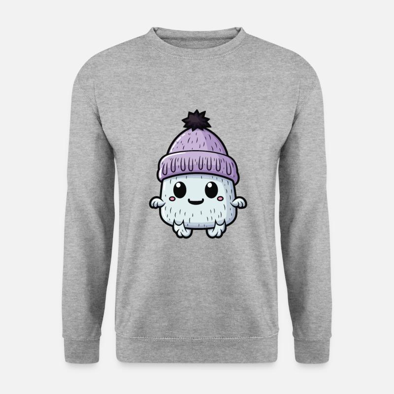 Eskimo Cold Winter Creature - Unisex Sweatshirt - salt & pepper