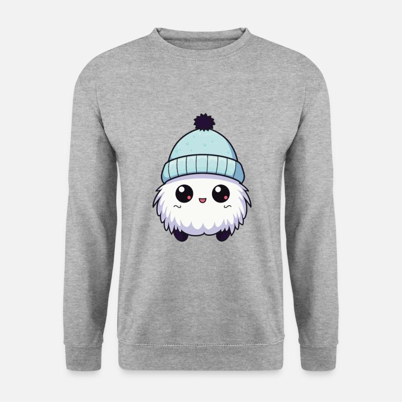 Eskimo Cold Winter Creature - Unisex Sweatshirt - salt & pepper