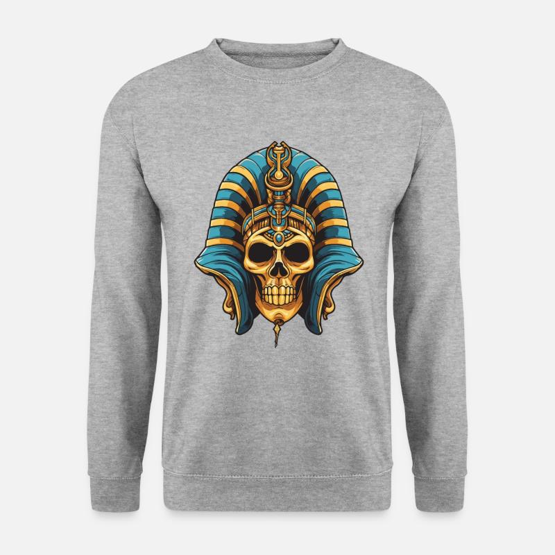 Pharaoh's Skull - Unisex Sweatshirt - salt & pepper