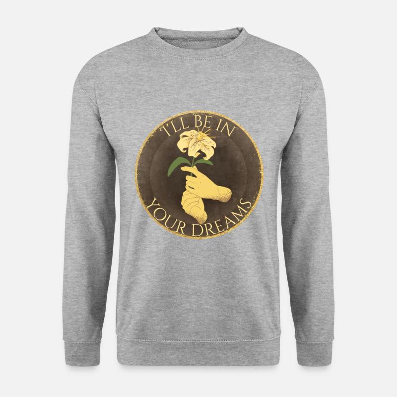 Adrian Ivashkov, Rose Hathaway Zitat Richelle Mead - Unisex Pullover - Weißgrau meliert