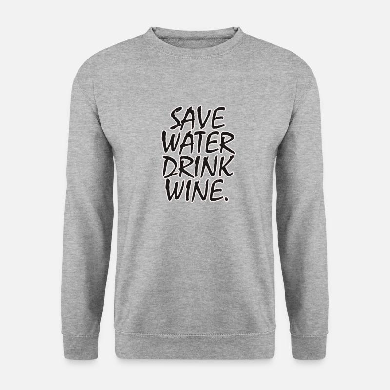 Wine - Unisex Sweatshirt - salt & pepper