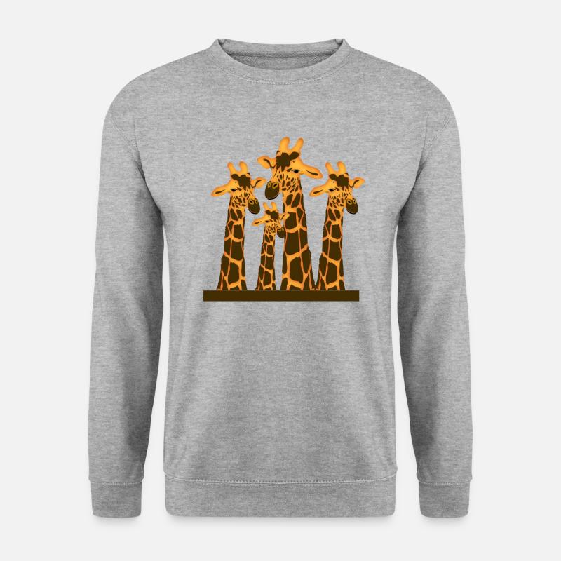 giraffe - Unisex Sweatshirt - salt & pepper