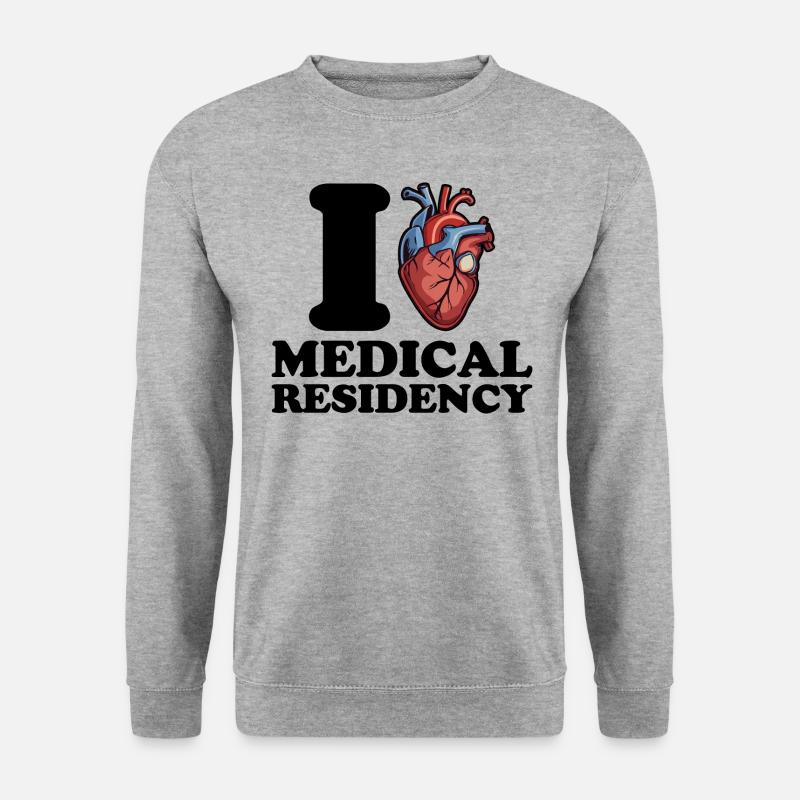 I love residency training - Unisex Sweatshirt - salt & pepper