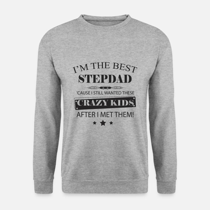 Stiefvater - Unisex Pullover - Weißgrau meliert