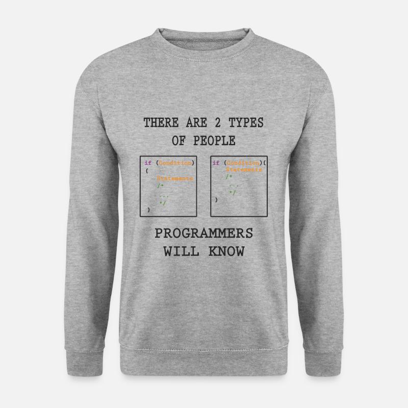 Programming Funny - Unisex Sweatshirt - salt & pepper