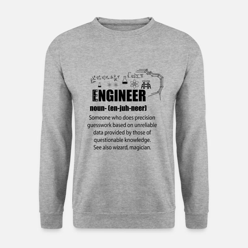 engineer - Unisex Sweatshirt - salt & pepper