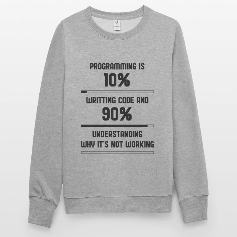 Code de programmation Funny Sweat-shirt Unisexe
