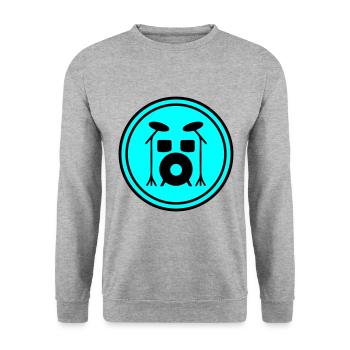 Percussion - Unisex Sweatshirt - salt & pepper - Front - Alina (178cm) & Michal (187cm)
