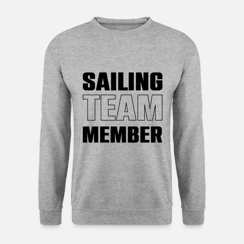 Sailing Team - Unisex Pullover - Weißgrau meliert