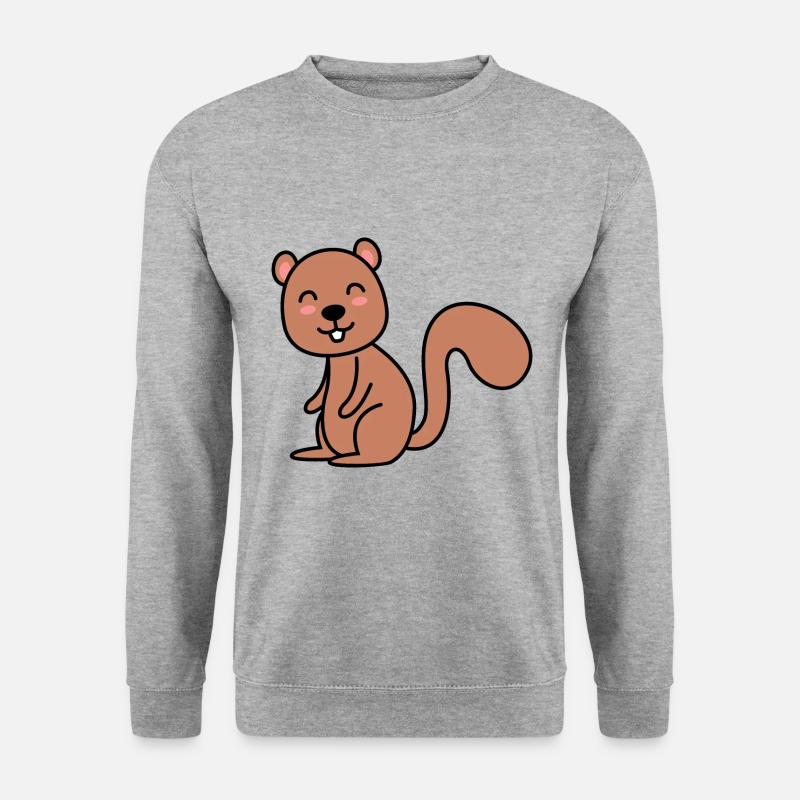 Squirrel Comic Animal - Unisex Sweatshirt - salt & pepper