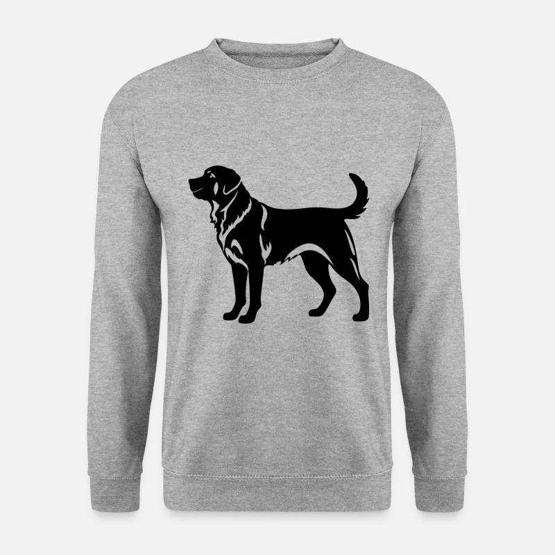 Kangal Hund - Unisex Pullover - Weißgrau meliert
