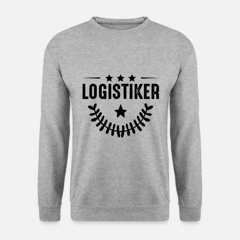 Logistics profession - Unisex Sweatshirt - salt & pepper