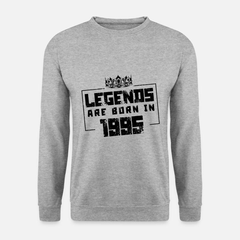 1995 Legends Born in - Unisex Sweatshirt - salt & pepper