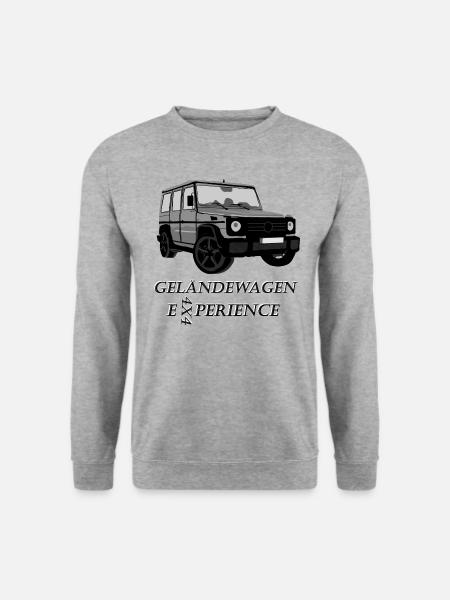 Off-Road Adventure - Unisex Pullover - Weißgrau meliert