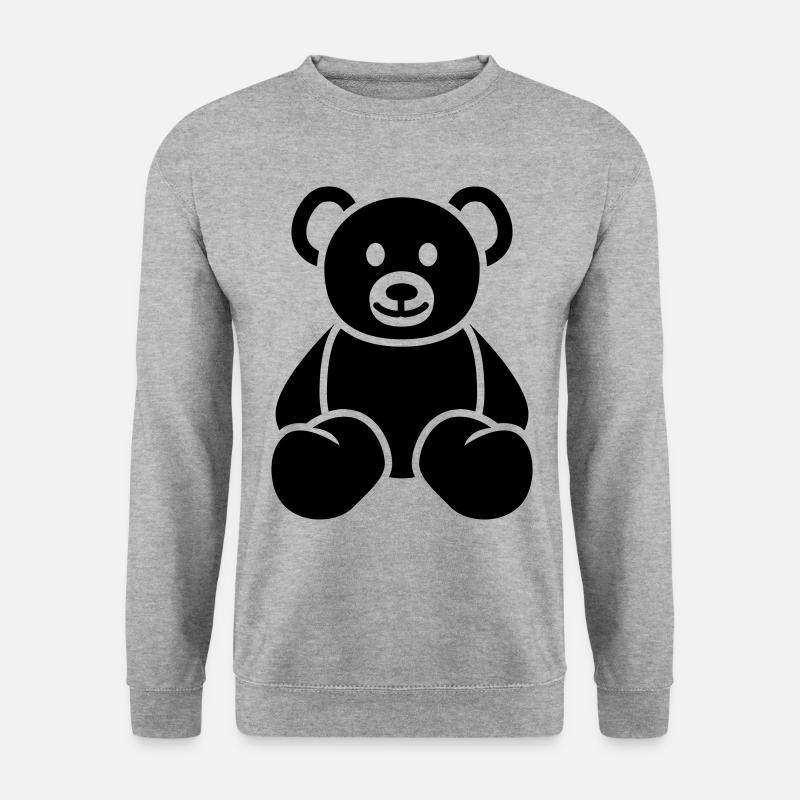 Teddy bear bear - Unisex Sweatshirt - salt & pepper