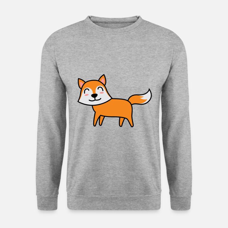 Fox Comic Animal - Unisex Sweatshirt - salt & pepper