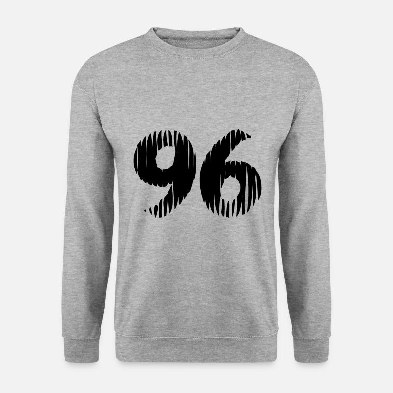 96 number jersey - Unisex Sweatshirt - salt & pepper