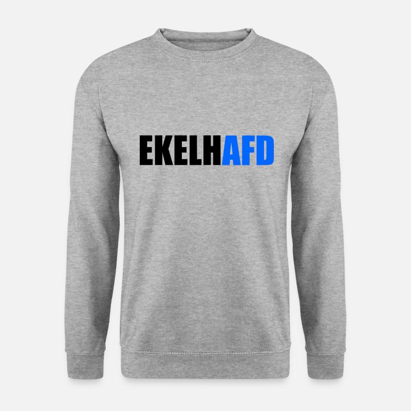 Ekelhafd - Unisex Pullover - Weißgrau meliert