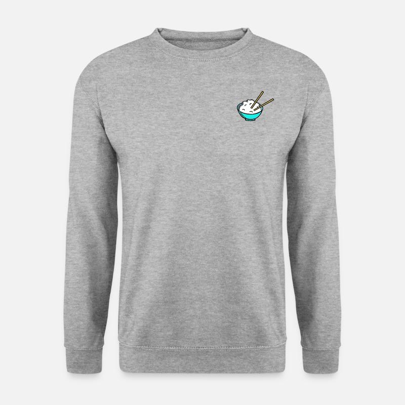 Rice in a bowl - Unisex Sweatshirt - salt & pepper
