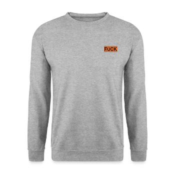 AOOK-Ausführung - Unisex Pullover - Weißgrau meliert - Vorne - Alina (178cm) & Michal (187cm)