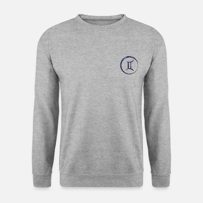 Astro Gémeaux - Sweat-shirt Unisexe - gris chiné